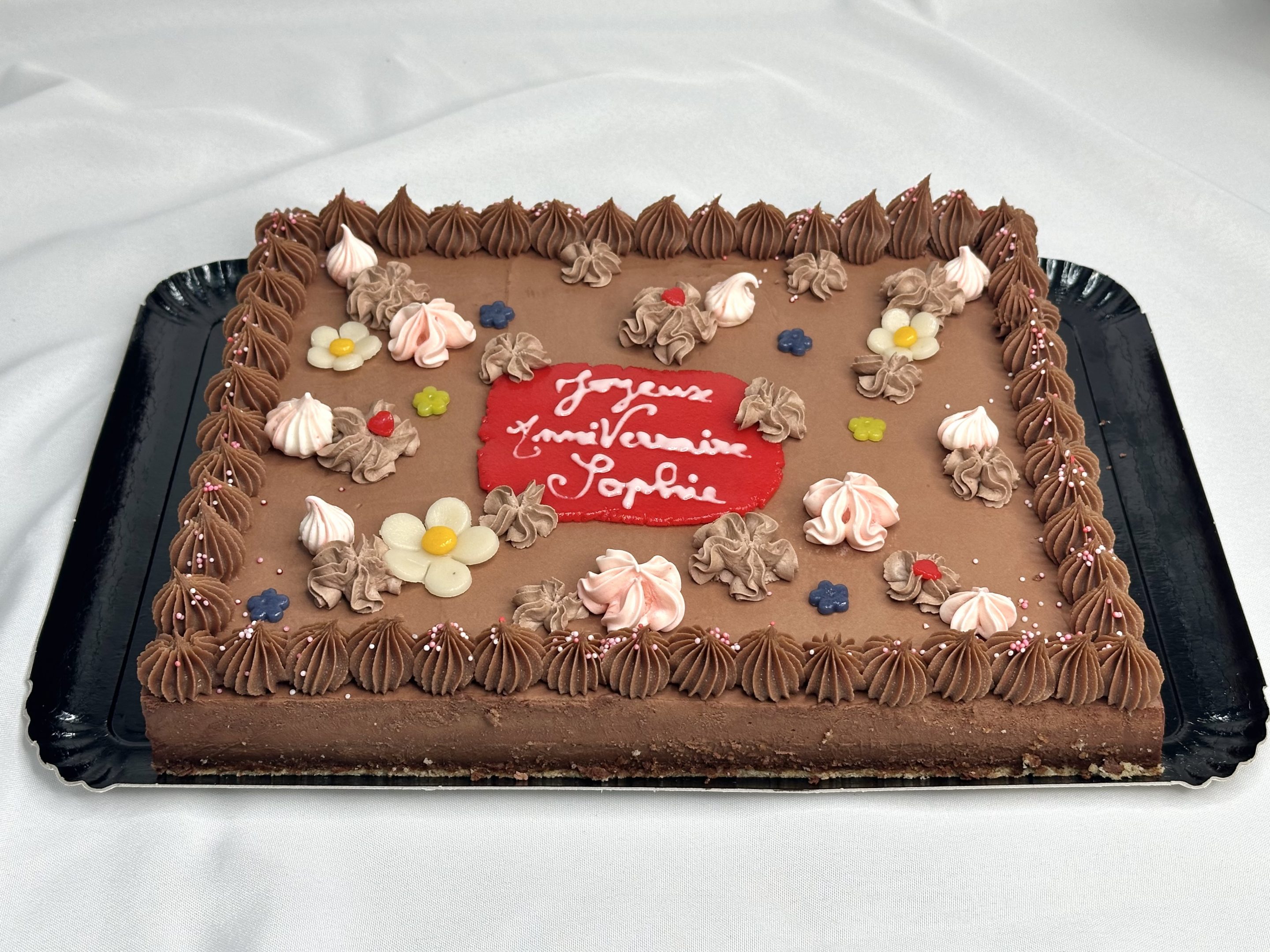 Un dessert intense et raffiné.